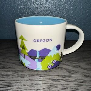Starbucks Oregon You Are Here Series Collection 14oz Mug 2017